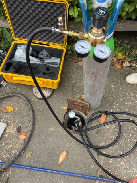Gas Trace Leak and Repair
